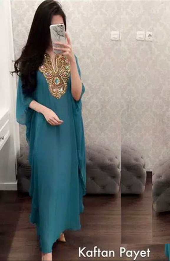 kaftan payet